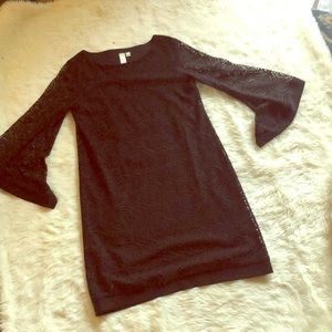 Long Sleeve Black Cocktail Dress🍸